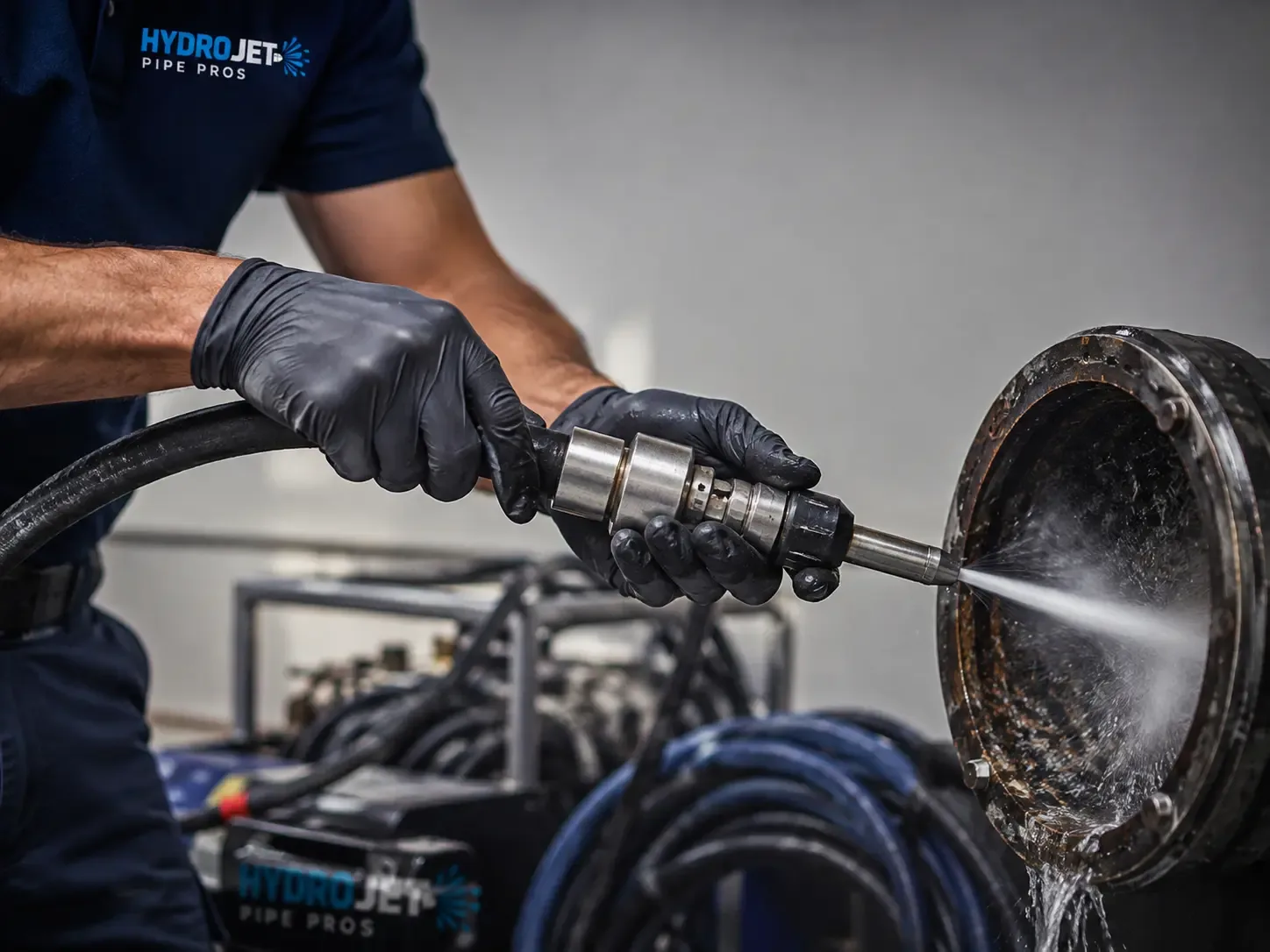 Hydro Jet Pipe Descaling in Longview, WA